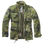 Brandit 3101-125-7XL Куртка M65 Giant Зеленый  Swedisch Camo M90 7XL