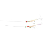 Asari BASPP2/0 Flashing Rig Sabiki Pro Skin 6 pcs Многоцветный Multicolor 2/0 