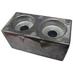 Martyr anodes CM6E5-45251-00A Алюминий Yamaha CM6E5-45251-00A Анод Серебристый
