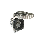Marinco bg373 розетка нержавеющая сталь 6373EL-B 50A Silver 15x15x10