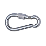 Карабин из нержавеющей стали с предохранительной муфтой Cim 2603-0106 6x60 мм