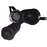 Raymarine A80487 CPT-1xx/CP370 К аксиоме 7 Нижнее зрение Адаптер Черный Black 9 To 8/7 Pins 