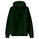 Купить Globe GB02333002-NIGHTGREEN-S Толстовка с капюшоном Smashed Зеленый Night Green S 7ft.ru в интернет магазине Семь Футов