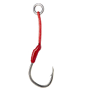 Купить Savage gear SVS78140 Bloody Single Вспомогательный крючок Red 2/0 7ft.ru в интернет магазине Семь Футов