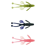 Molix FRRK-T422-0 Freaky Rock 2 5 Mm Многоцветный  White Shad 5 mm 