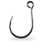 Mustad 10121NP-DT-6-U10 Ultrapoint Kaiju Inline Колючий Одноглазый Крючок Серебристый Duratin 6 