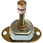 Goldenship GS38103 Silentblock 55kg Поддержка двигателя Серебристый Grey 12 mm 
