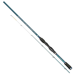 Mikado WAA623-280 LX Sapphire Lite Dropshot Спиннинговая Удочка Черный Black / Blue 2.80 m 