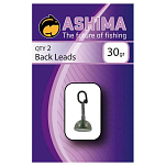 Ashima fishing ASBL2 Задний вывод  Silver