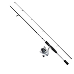 Mitchell 1580892 MX1 Lure Вращающееся комбо  Black 2.44 m