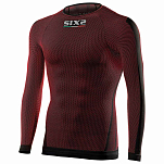 Sixs TS2-XSS-DRED Базовый слой с длинным рукавом TS2 Красный Dark Red XS-S
