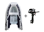 SEATEC PRO ADVENTURE 240 + MERCURY F3.5M Набор надувных лодок / темно-синий