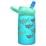 Camelbak 2665402035 Eddy+ Kids бутылка 410ml  School of Sharks