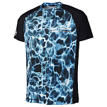 Savage gear 73673 Футболка с коротким рукавом Marine UV Голубой Sea Blue 2XL
