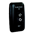 Купить Jr products 342-12285 односторонний выдвижной выключатель 40A 12V Бесцветный Black 7ft.ru в интернет магазине Семь Футов