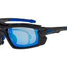 Спортивные очки с диоптриями GOG Glaze / Black-Blue / Polarized White-Blue Lens, rx-e357-3pr