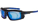 Спортивные очки с диоптриями GOG Glaze / Black-Blue / Polarized White-Blue Lens, rx-e357-3pr