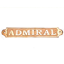 Купить Табличка с надписью "Admiral" Nauticalia 15681 19х3,5см из полированной латуни 7ft.ru в интернет магазине Семь Футов