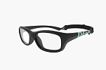 Спортивные очки с диоптриями Demetz Softness R / Black / Light Mint Colorless Cat.0, softness514951