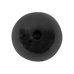 Korum K0310019 Твердые бусины Черный  Black
