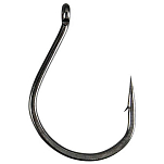 Gamakatsu 185003-00200-00000-00 Worm 318 Wacky Крючки С Одним Глазком Серый Black 2 