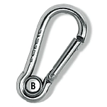 Plastimo 401564 Карабин из нержавеющей стали Silver 70 mm