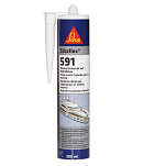 Sika 6472066 flex 591 300ml Однокомпонентный силикон Бесцветный Black