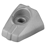Цинковый анод Tecnoseal 01202 41x38x23мм трапециевидный для двигателей Suzuki DT 4-5лс
