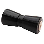 Seachoice 50-56091 Keel Roller Черный  Black Rubber Heavy Duty 254 mm 