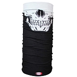 Tube J1412-M015 Шарф-хомут Classic Face Черный  Multicolor