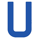 Купить Регистрационная буква "U" из самоклеящейся ткани Bainbridge SL380BUU 380 мм синяя 7ft.ru в интернет магазине Семь Футов
