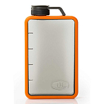 Gsi outdoors 79347 Boulder 300ml Плоская фляжка  Orange