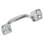 Foresti & suardi 4848005 Хромированный латунный руль Silver 76 mm 