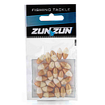 ZunZun 064254 Bobber Oval Пробки 25 Единицы Зеленый Gold Lumi Glitter