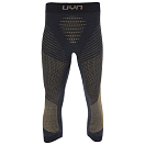 Купить UYN U100228-S070-XXL 3/4-дюймовые базовые штаны Cashmere Shiny 2.0 Серый Celebrity Gold 2XL 7ft.ru в интернет магазине Семь Футов