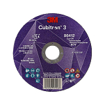 Диск 3M Cubitron 3 86412 Ø125мм зернистость P36+ абразивный для металла