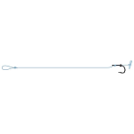DAM 70443 Detek Method Push Stop Rig Связанные Крючки Transparent 10