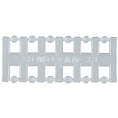 Купить Stonfo 470801 Двойные перфорированные бусины Серебристый 24 pcs 8.0 mm  7ft.ru в интернет магазине Семь Футов