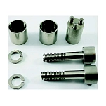Panther 781-758620 Блокировка нижнего блока Yamaha & Honda Dual Серебристый Grey