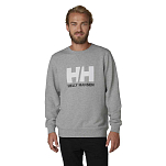 Helly hansen 34000_950-XL Толстовка Толстовка Logo Crew Серый Grey Melange XL
