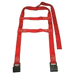 Ultra-fab 388-46700034 Ремень Town Dolly Красный  Orange