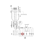 Переходная соединительная втулка Vetus BP86