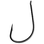 Mikado HP10029-14B-12 Snelled Sensual Keiryu 0.120 mm Связанные Крючки Серебристый Black Nickel 14