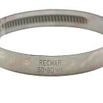 Recmar rec38317-316 Зажим нержавеющая сталь W5 38317 25 Единицы Silver 12x12x10 60-80 mm
