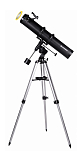 Bresser 4614909-Black-OS Галактика 114/900 Eq-Sky Телескоп с адаптером для камеры смартфона Черный Black