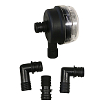 Nuova rade 198117 Filter And Connectors For Pump 198070-1 Set  Black