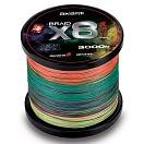 Купить Akami 055445 Yoake X8 Плетеный 3000 m Многоцветный Multicolor 0.260 mm  7ft.ru в интернет магазине Семь Футов