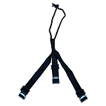 I-dog I09ST03SM Confort Trek Поводок Черный  Black S-M