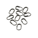 Купить Kinetic F625-075-099 Oval Кольца Черный  Silver 5 x 10 mm  7ft.ru в интернет магазине Семь Футов