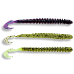 Zoom bait 11017051 Dead Ringer Мягкая приманка 101 mm Watermelon Chartreuse